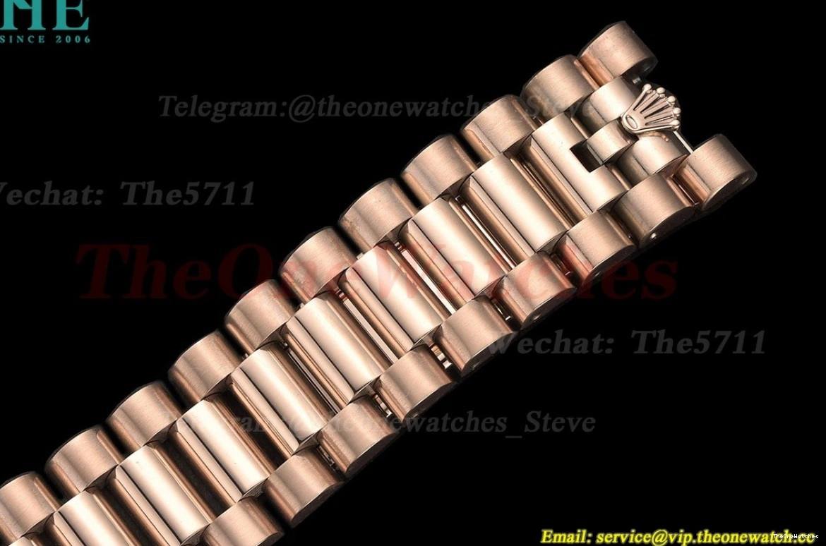 Daydate GDF MY8215 RG Black 40mm RG Dial 0319